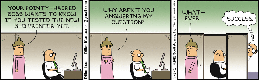 Dilbert Cartoon